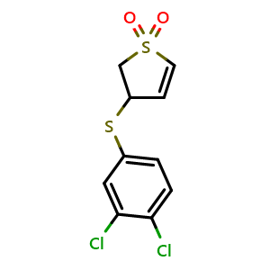 3-((3,4-Dichlorophenyl)thio)-2,3-dihydrothiophene 1,1-dioxide