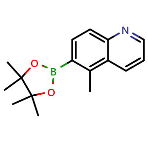5-Methyl-6-(4,4,5,5-tetramethyl-1,3,2-dioxaborolan-2-yl)quinoline