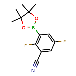 2,5-Difluoro-3-(4,4,5,5-tetramethyl-1,3,2-dioxaborolan-2-yl)benzonitrile