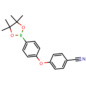 4-(4-(4,4,5,5-Tetramethyl-1,3,2-dioxaborolan-2-yl)phenoxy)benzonitrile