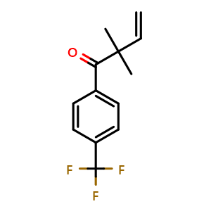 2,2-Dimethyl-1-[4-(trifluoromethyl)phenyl]-3-buten-1-one