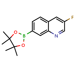 3-Fluoro-7-(4,4,5,5-tetramethyl-1,3,2-dioxaborolan-2-yl)quinoline