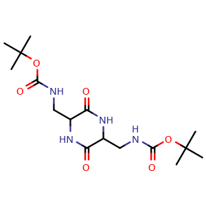 Di-tert-Butyl ((3,6-dioxopiperazine-2,5-diyl)bis(methylene))dicarbamate
