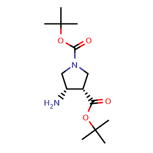 (3S,4S)-Di-tert-Butyl 4-aminopyrrolidine-1,3-dicarboxylate
