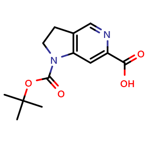 1-(tert-Butoxycarbonyl)-2,3-dihydro-1H-pyrrolo[3,2-c]pyridine-6-carboxylic acid