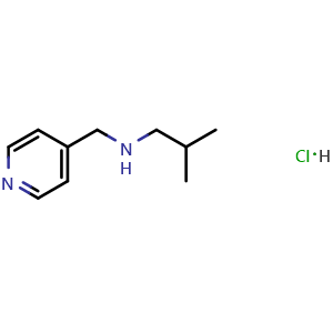 2-methyl-N-(4-pyridinylmethyl)-1-propanamine hydrochloride