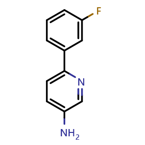 6-(3-Fluorophenyl)-3-pyridinamine