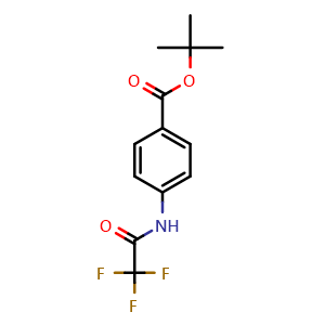 tert-Butyl 4-(2,2,2-trifluoroacetamido)benzoate