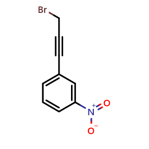 1-(3-Bromoprop-1-YN-1-YL)-3-nitrobenzene