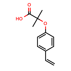 Chemical structure of Ciprofibrate impurity A , CAS 1474058-89-3, AChemBlock AD273219