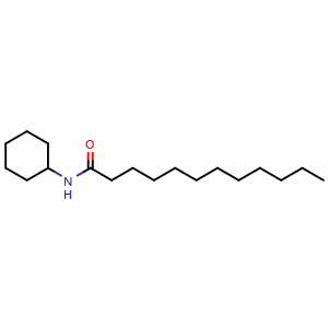 Chemical structure of N-cyclohexyldodecanamide , CAS 17427-93-9, AChemBlock AD273226