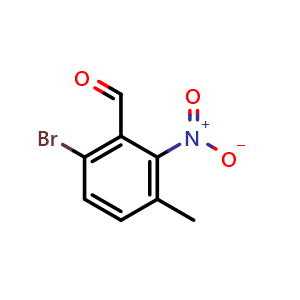 6-Bromo-3-methyl-2-nitrobenzaldehyde