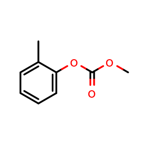 Chemical structure of Methyl 2-methylphenylcarbonate , CAS 1848-03-9, AChemBlock AD273231