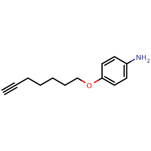 4-(Hept-6-yn-1-yloxy)aniline