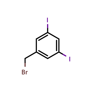 1-(bromomethyl)-3,5-diiodobenzene