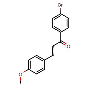 3-(4-methoxyphenyl)-1-(4-bromophenyl)-2-propen-1-one