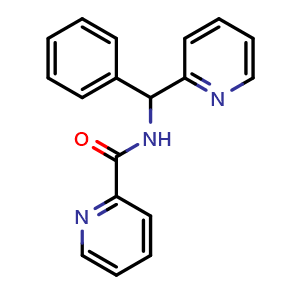N-(phenyl(pyridin-2-yl)methyl)picolinamide