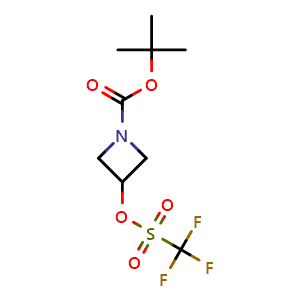 tert-butyl 3-{[(trifluoromethyl)sulfonyl]oxy}azetidine-1-carboxylate