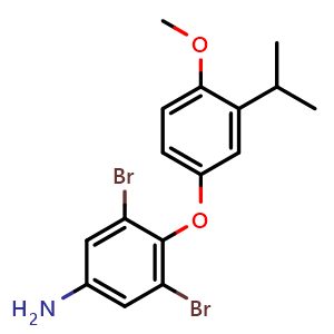 3,5-Dibromo-4-(3-isopropyl-4-methoxyphenoxy)aniline