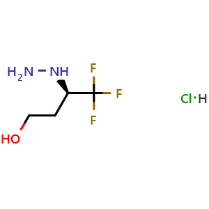 (R)-4,4,4-Trifluoro-3-hydrazinyl-1-butanol hydrochloride