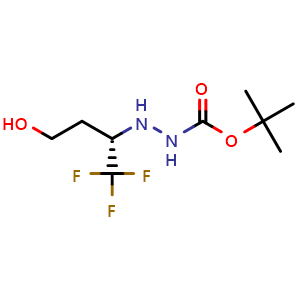 (S)-3-(2-Boc-hydrazinyl)-4,4,4-trifluoro-1-butanol