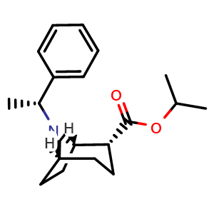 Isopropyl (1S,2R,5S)-8-((R)-1-phenylethyl)-8-azabicyclo[3.2.1]octane-2-carboxylate