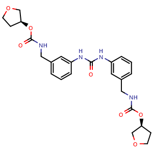 Bis((S)-Tetrahydrofuran-3-yl) (((carbonylbis(azanediyl))bis(3,1-phenylene))bis(methylene))dicarbamate