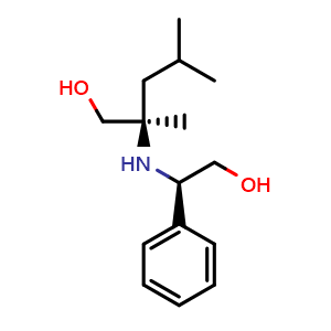 (R)-2-(((R)-2-Hydroxy-1-phenylethyl)amino)-2,4-dimethylpentan-1-ol