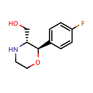 ((2R,3R)-2-(4-Fluorophenyl)morpholin-3-yl)methanol