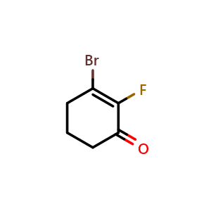 3-Bromo-2-fluorocyclohex-2-enone