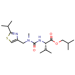 Isobutyl (((2-isopropylthiazol-4-yl)methyl)(methyl)carbamoyl)-L-valinate