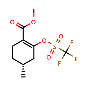 (R)-Methyl 4-methyl-2-(((trifluoromethyl)sulfonyl)oxy)cyclohex-1-enecarboxylate