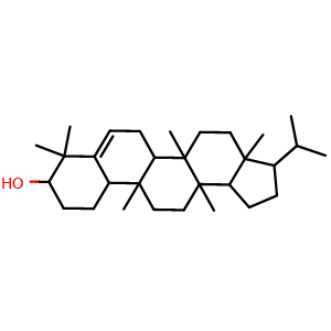 Chemical structure of Simiarenol , CAS 1615-94-7, AChemBlock AD273617