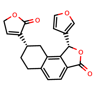 Chemical structure of Tilifodiolide , CAS 126724-95-6, AChemBlock AD273627