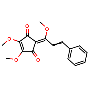 Chemical structure of Methyllinderone , CAS 3984-73-4, AChemBlock AD273631