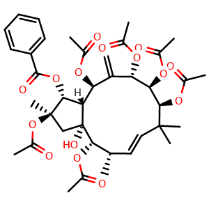 Chemical structure of Jatrophane 2 , CAS 210108-86-4, AChemBlock AD273634