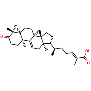 Chemical structure of Coccinic acid , CAS 107783-45-9, AChemBlock AD273649