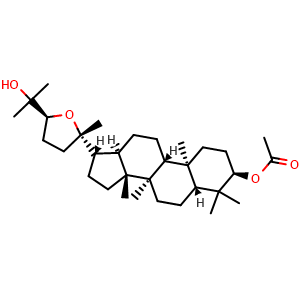 Chemical structure of Cabraleadiol 3-acetate , CAS 35833-62-6, AChemBlock AD273660