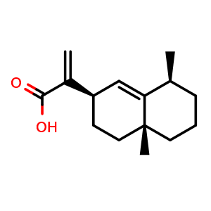 Chemical structure of Pterodontic acid , CAS 185845-89-0, AChemBlock AD273663