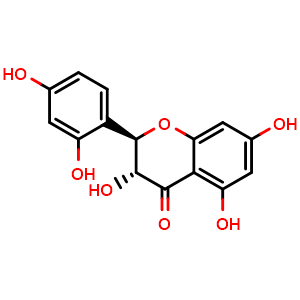 Chemical structure of Dihydromorin , CAS 18422-83-8, AChemBlock AD273664