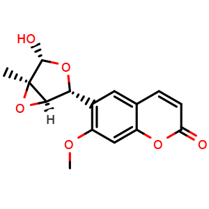 Chemical structure of Dihydromicromelin B , CAS 94285-06-0, AChemBlock AD273668