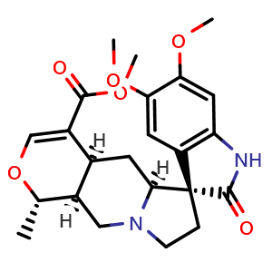 Chemical structure of Isocarapanaubine , CAS 17391-09-2, AChemBlock AD273696