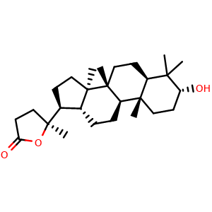 Chemical structure of Cabraleahydroxylactone , CAS 35833-69-3, AChemBlock AD273700