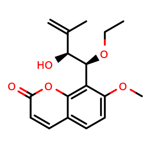 Chemical structure of Murraxocin , CAS 88478-44-8, AChemBlock AD273705