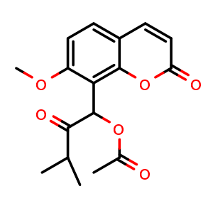 Chemical structure of Hainanmurpanin , CAS 95360-22-8, AChemBlock AD273708