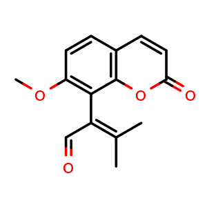Chemical structure of Murralongin , CAS 53011-72-6, AChemBlock AD273711