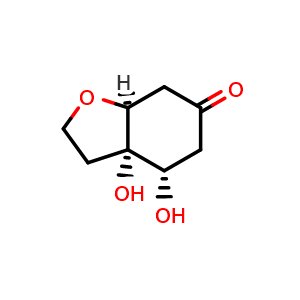 Chemical structure of Cleroindicin D , CAS 189264-45-7, AChemBlock AD273718