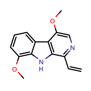 Chemical structure of Dehydrocrenatidine , CAS 65236-62-6, AChemBlock AD273725