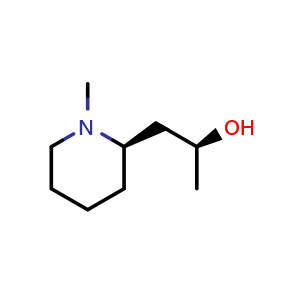 Chemical structure of (+)-N-Methylallosedridine , CAS 41447-16-9, AChemBlock AD273727