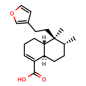 Chemical structure of Hardwickiic acid , CAS 1782-65-6, AChemBlock AD273729